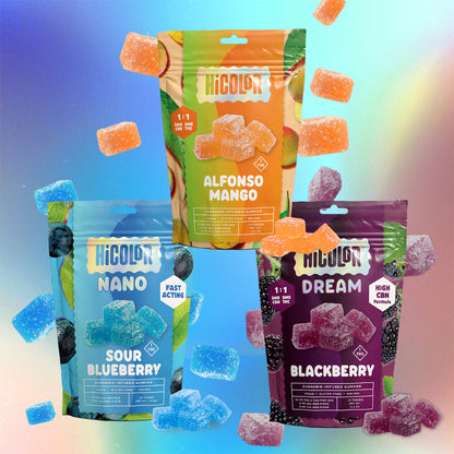 Hi-Color THC Gummies